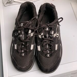 Champion sneakers chocolate brown cream womens size 8 tone fit shape ups vintage